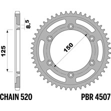Pbr Ktm 45 - C45 Arka Dişli