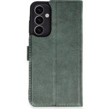 Mey Ithalat®  Samsung Galaxy A25 5g Kılıf Trend S Plus Kapaklı Kılıf - Yeşil