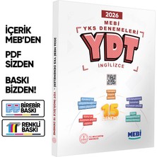 Karakutu Yayınları 2026 Mebi Yks-Ydt 15LI Deneme Kitabı Video Çözümlü Renkli Baskı Ücreti