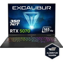 Casper Excalibur G915 Intel Core 7-240H 24GB 1tb RTX5070 165HZ 16" W11H Gaming Laptop G915.240H-CF70A-C