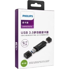 Senka SWR1617B/93 USB 3.0 & Usb-C Çift Girişli Sd/tf Kart Okuyucu - Otg Destekli