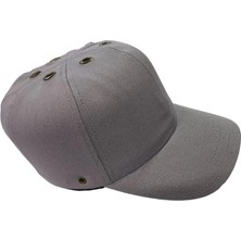 Mey Ithalat® Darbe Emicili Şapka Baret Gri