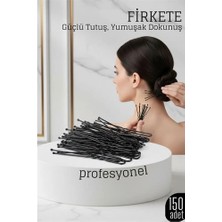 Mey Ithalat® 150’LI Siyah Saç Firketesi Profesyonel Saç Şekillendirme Için 722418