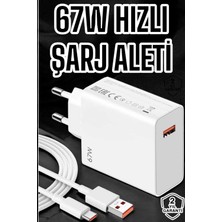 Mey Ithalat® 67W Şarj Aleti Turbo Hızlı Type-C Şarj