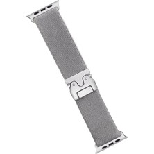 Mey Ithalat®   Watch 42MM Forest Kumaş Kordon - Titan Gri