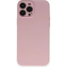 Mey Ithalat®   Iphone 13 Pro Kılıf Nano Içi Kadife Silikon - Pembe