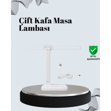Mey Ithalat® Ayarlanabilir Açıya Sahip Masa Lambası | Kademeli Işık Seviyesi, Modern ve Kompakt Tas