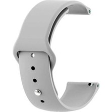 Mey Ithalat®  Huawei Gt4 41MM 18MM Klasik Kordon - Açık Gri