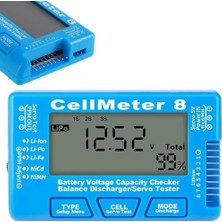 Powermaster PM-26959 Pil Tester LCD Cellmeter8 Pil Ölçüm Cihazı