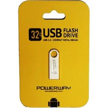 Belirtilmemiş 32 GB Metal Tip USB Flash Bellek