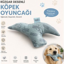 Kiwi Walker Rüzgar Desenli Balık Köpek Oyuncağı