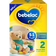 5 Adet Bebelac Devam Sütü No:2 400 gr