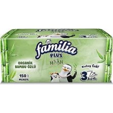 2 Adet Familia Çek-Al Mendil 150' Li