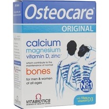 Osteocare Kalsiyum, Magnezyum, Vitamin D3, Çinko Içeren Gıda Takviyesi 90 Tablet