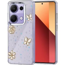 SiHako Newface Redmi Note 13 4g Fiyonk Desenli Kapak - Desen 10