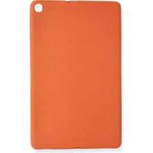 Mey Ithalat®  Samsung Galaxy T510 Tab A 10.1 Kılıf Evo Tablet Silikon - Turuncu