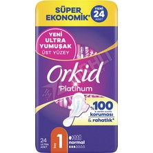 5 Adet Orkid Ultra Platinum 4'lü Normal 24'lü