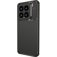 Mey Ithalat®   Mi 15 Kılıf Auto Focus Karbon Kapak - Siyah