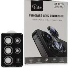Mey Ithalat®  Samsung Galaxy S24 Ultra Pvd Metal Kamera Lens - Derin Mor