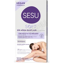 3 Adet Sesu Ağda Bandı Soft Yulaf 32'li