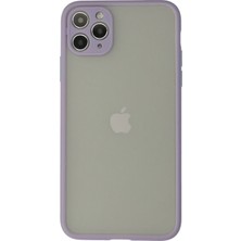 Mey Ithalat®   Iphone 12 Pro Max Kılıf Montreal Silikon Kapak - Mor