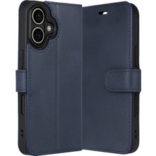 Mey Ithalat®   Iphone 17 Trend S Plus Kapaklı Kılıf - Lacivert