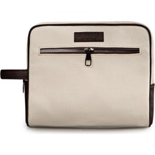 Jakamen Bej Cotton Tablet Çantası