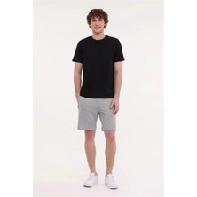 Lumberjack CT102 0 Yaka Erkek Tshirt - Siyah