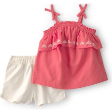 Carter's Kız Bebek Alt Üst Set 3 Ay-24 Ay Somon