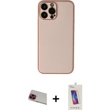İlk El Grup Pilelistore™ iPhone 13 Pro Max Kılıf Yadigar Klasik - Siyah Joko 5d Cam + Rainbow Kamera Lens Koruma Cam - Kı