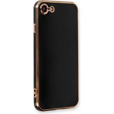 Mey Ithalat®   Iphone 7 Kılıf Volet Silikon - Siyah