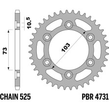 Pbr Ducati 950 Multistrada 43 - C45 Arka Dişli