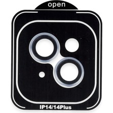 Mey Ithalat®   Iphone 14 Pvd Metal Kamera Lens - Mavi