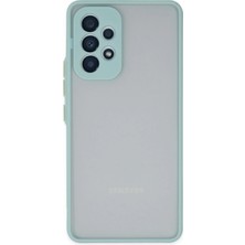 Mey Ithalat®  Samsung Galaxy A13 4g Kılıf Montreal Silikon Kapak - Turkuaz