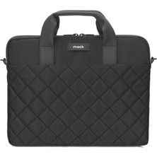 Mack MCC-901 14.1" Iksy Notebook Çantası Siyah Deri Ergonomik Tasarım ve Suya Dayanıklı Koruma