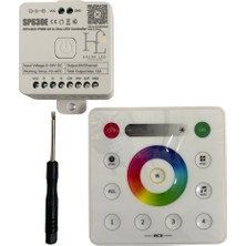 Hazar Led SP630E Duvar Tipi Rgb Pixel Şerit LED Kontrol Cihazı 12-24 Volt