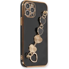 Mey Ithalat®   Iphone 12 Pro Max Kılıf Esila Silikon - Siyah