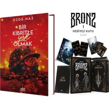 Guardian Bir Kibritle Yok Olmak 2 Ciltli ve Bronz 1 Şeytan Hediyeli Kutu Ciltli (Özge Naz) 2li Set