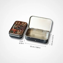 Halusbushcraft Kızılderili Tin Box - Teneke Kutu