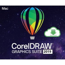 Corel CorelDRAW Graphics Suite 2019 (Mac) - 1 Mac Cihaz Süresiz Dijital Kod