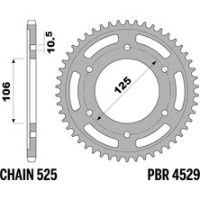 Pbr Triumph 46 - C45 Arka Dişli