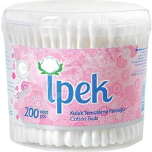 İpek 3 Adet Ipek Kulak Pamuğu 200'LÜ
