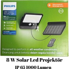 Philips Phılıps 8W 1000 Lumen Solar LED Projektör