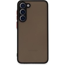 Mey Ithalat®  Samsung Galaxy S23 Plus Kılıf Montreal Silikon Kapak - Siyah