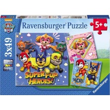 Trivogue 80366 Paw Patrol 3X49 Parça Ravensburger Puzzle