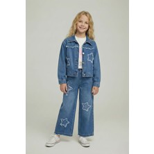 Trivogue 446398 Yıldız Pullu Kot Takım