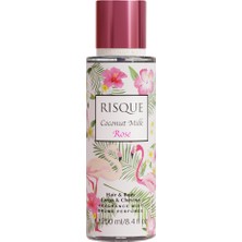 Risque Coconut Milk Rose Saç & Vücut Spreyi 250 ml