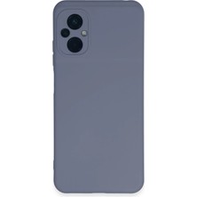 Mey Ithalat®   Poco M5 Kılıf Nano Içi Kadife Silikon - Gri