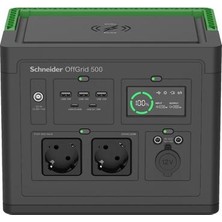 Schneider Offgrid Taşınabilir Güç Istasyonu 500, 230V, 517WH PPS500-GR