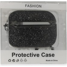 Mey Ithalat®   Airpods Pro (1.nesil) Spell Simli Kılıf - Siyah